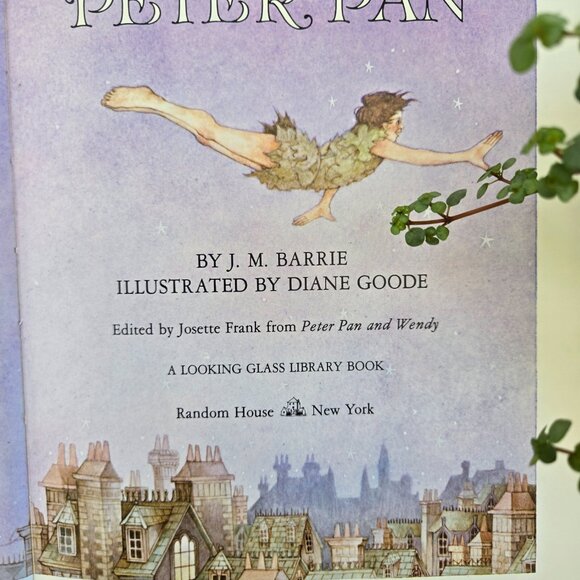 3/$35🌼 Vintage 1980s Hardcover Peter Pan – Illustrated Children’s Classic - Picture 5 of 8